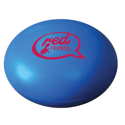 Printed Oval Shaped Stress Balls for Campaign Advertising