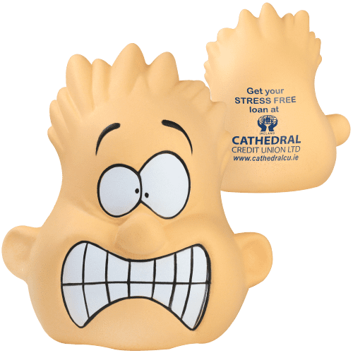 Promotional Stress Crazy Face for Campaign Merchandise