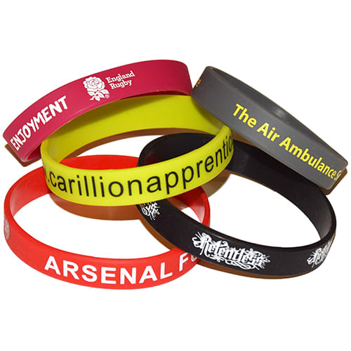 Printed Silicone Wristbands