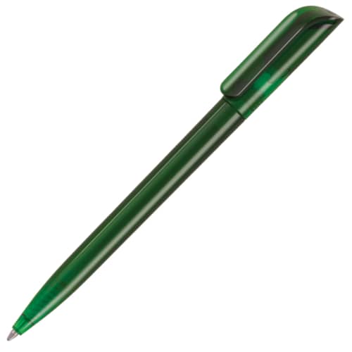 UK Printed Alaska Diamond Ballpen in Translucent Green from Total Merchandise