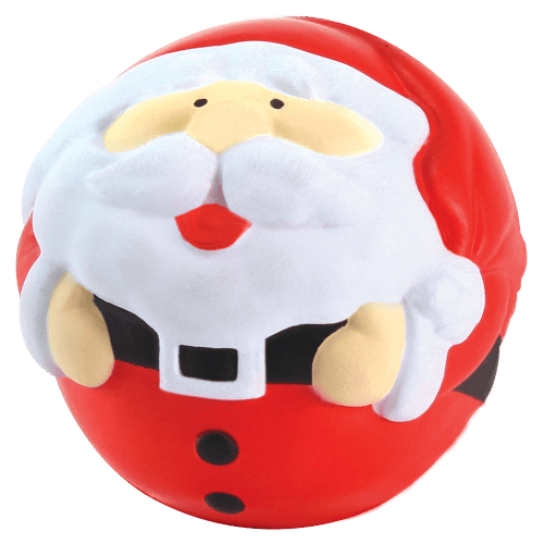 Stress Santa in Red/Off White