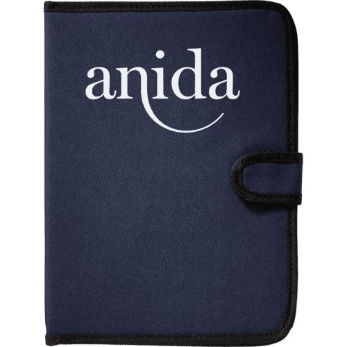 University A4 Portfolios in Navy