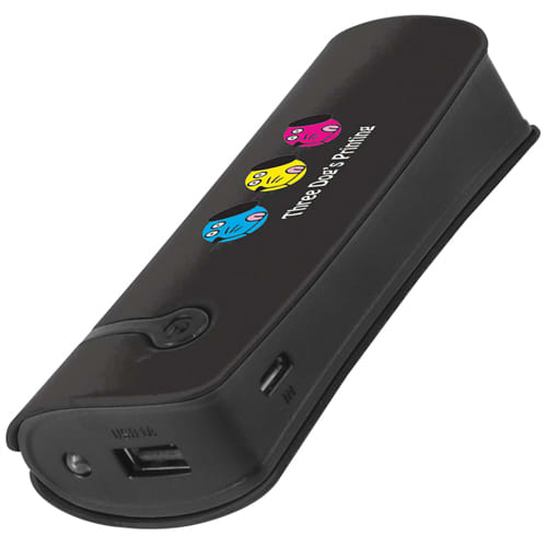 4400mAh Pod Power Banks in Black