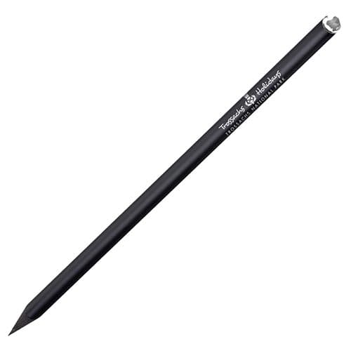 Corporate Branded Crystal Tipped Eco Pencils in Black/Clear from Total Merchandise