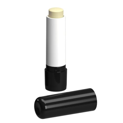 Vanilla Lip Balm Stick in Polished Black