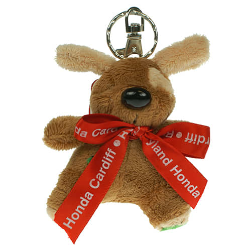 Keychain Dog in Brown