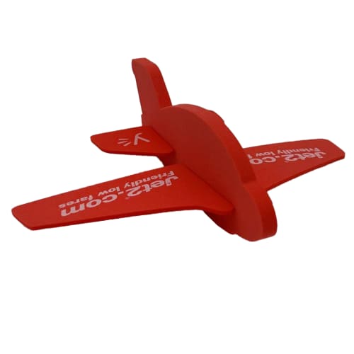 Logo-branded Foam Gliders in Red from Total Merchandise