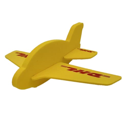 Custom branded Foam Gliders in Yellow from Total Merchandise