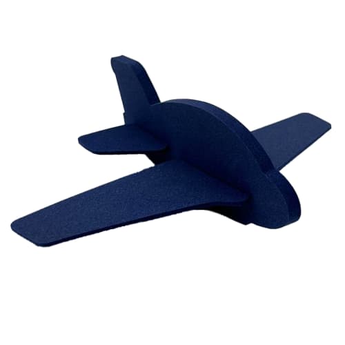 Promotional Foam Gliders in Navy Blue from Total Merchandise