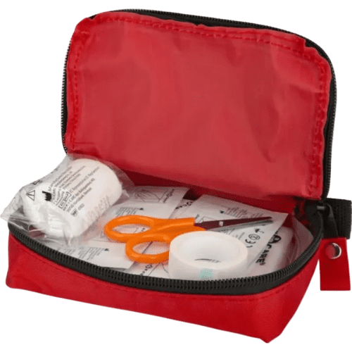 19 Pcs First Aid Kit in Red