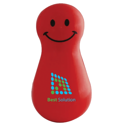 Printed Wobbler stress Balls for Desktop Advertising