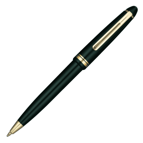 Alpine Gold Trim Ballpen in Green