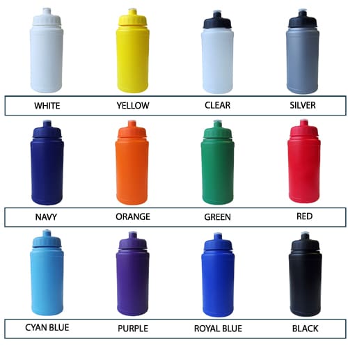 Printed water bottles for sporting events