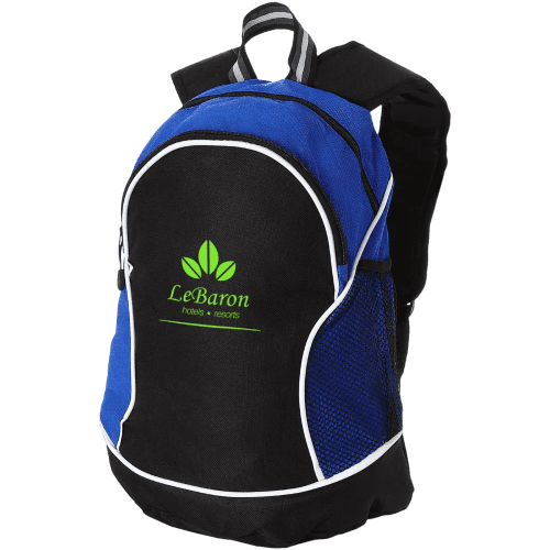 Boomerang Rucksacks in Black/Blue