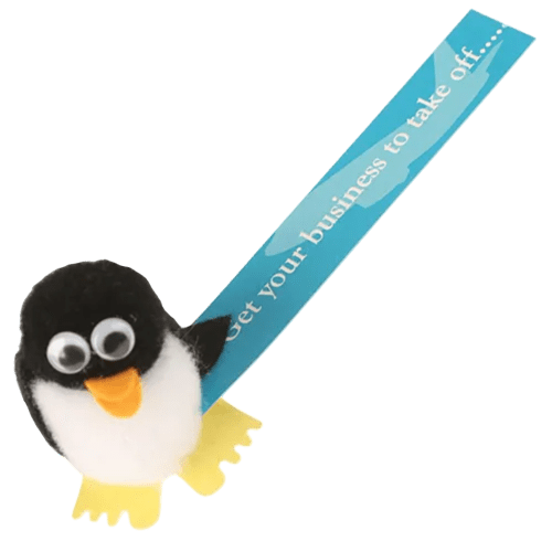 Penguin Logobugs in Black/White