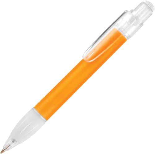 Promotional Setanta Frost Ballpens in Orange from Total Merchandise