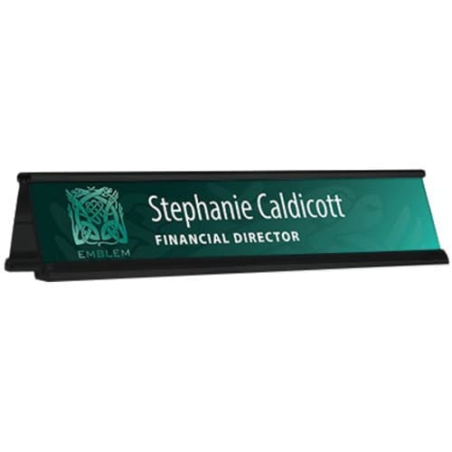 UK Made Reusable Printed Metal Nameplates | Total Merchandise