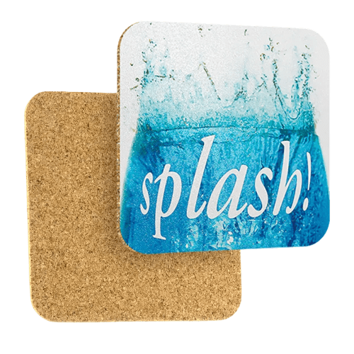 Custom Branded Flexi Coasters with Full Colour Design by Total Merchandise