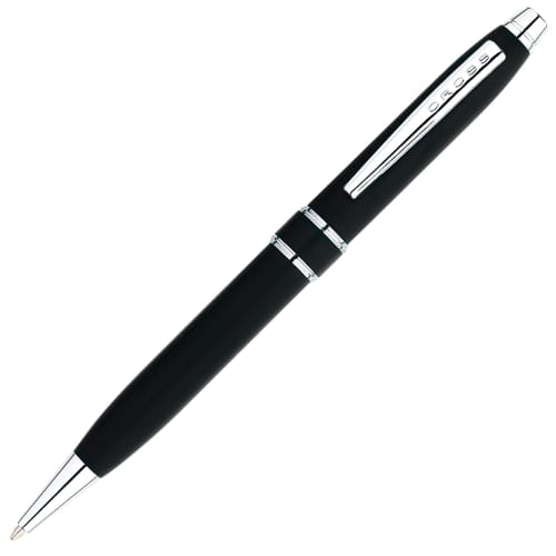 Branded Custom Branded Cross Stratford Ballpen in Satin Black from Total Merchandise