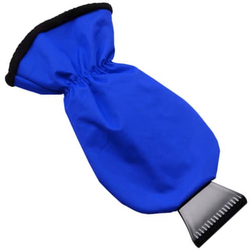 Ice Scraper Mits in Blue