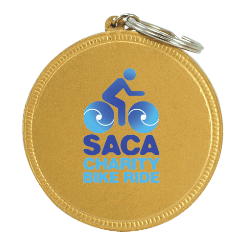 Branded Medal Shaped Stress Balls for Sporting Exhibitions