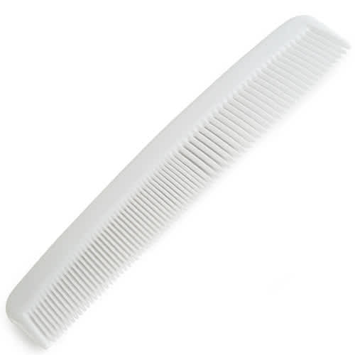 This classic logo-printed comb makes smart branded merchandise for hairdressers, beauty salons & more.