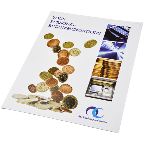 Full Colour Branded Outside Cover A4 Presentation Document Wallets