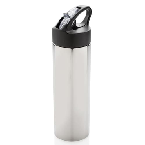 Metal Sports Bottles with Straw