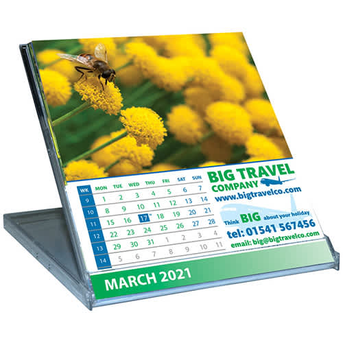 Promotional CD Case Calendars