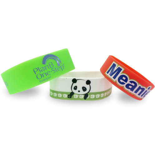 Custom Printed Silicone Wristbands for Promotional Giveaways