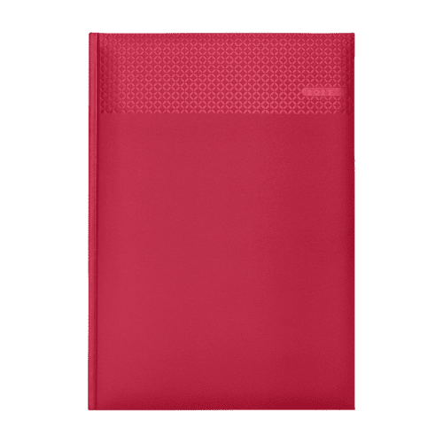 A4 Matra Daily Diary in Ruby Red