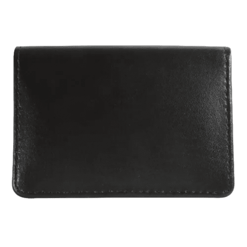 RFID Warwick Leather Oyster Card Holders in Black