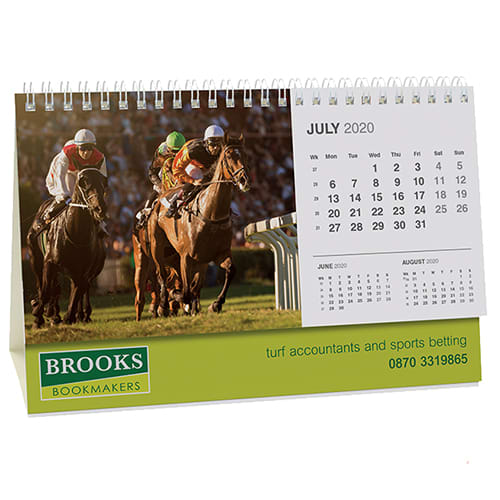 Promotional Panorama Easel Calendar for offices