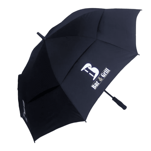 Custom Branded Automatic Vented Umbrellas for Business Merchandise