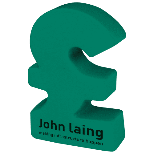 Stress Pound Sign in Green