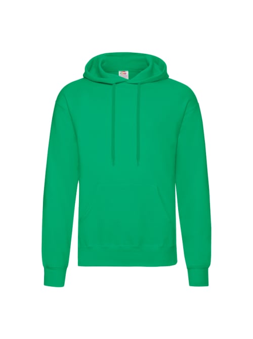 Fruit of the Loom Hoodies in Kelly Green