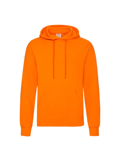 Fruit of the Loom Hoodies in Orange