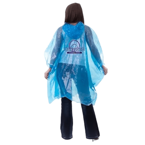 Single Use Promotional Ponchos Printed With Your Branding From Total Merchandise