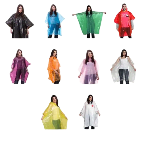 Printed Ponchos In Different Colours From Total Merchandise