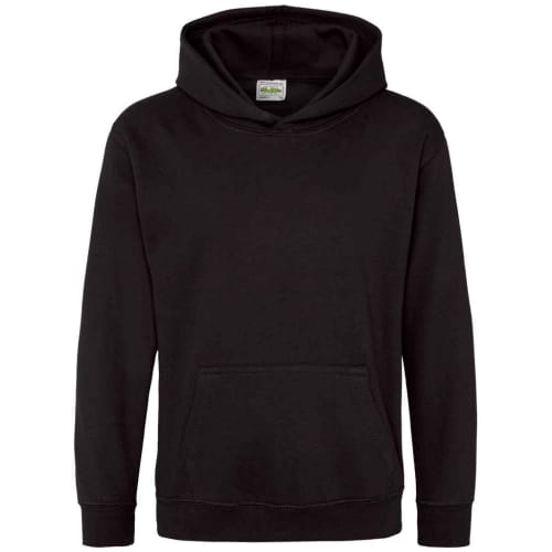 UK Branded AWD Children's Hoodies in Jet Black from Total Merchandise