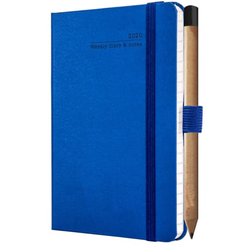 Promotional journal for company desks in china blue