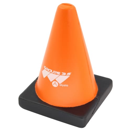 Stress Traffic Cone in Orange/Black