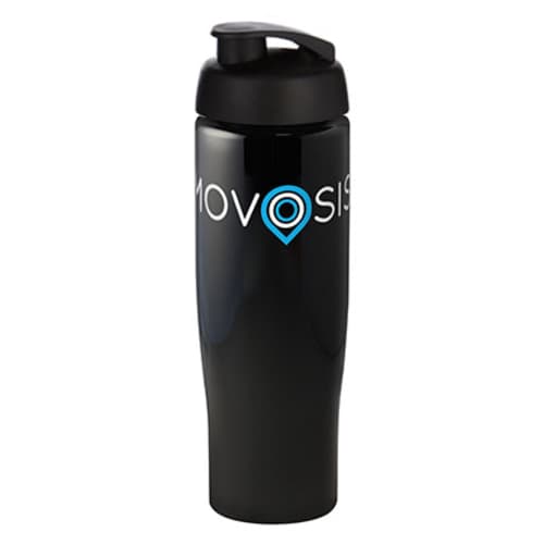 700ml Printed Protein Shakers in Black Printed with Your Logo from Total Merchandise