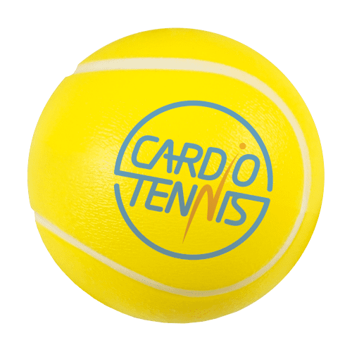 Custom Printed Stress Tennis Ball in yellow from Total Merchandise