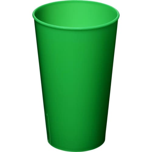 Arena Plastic Cups in Green