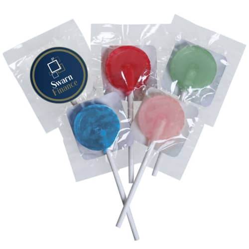 Printed Lollies with Your Full Colour Logo from Total Merchandise