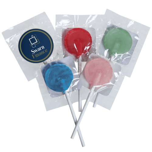 Printed Lollies with Your Full Colour Logo from Total Merchandise