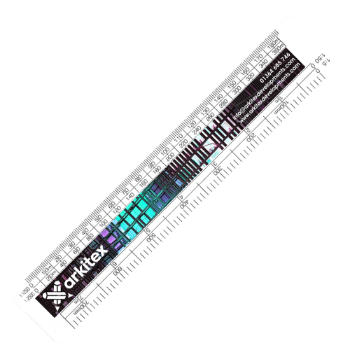 Promotional 6 Inch Scale Rulers for school merchandise