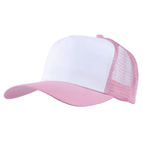 Truckers Mesh Caps in Pink/White