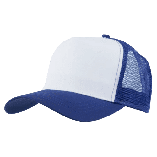 Truckers Mesh Caps in Royal Blue/White